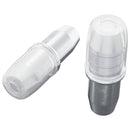 vidaXL Polc Peg 2 pcs Ezüst 7 x 16 mm Vas
