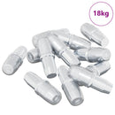 vidaXL Polc Peg 7200 pcs Ezüst 7 x 16 mm Vas