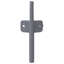 vidaXL Lágy záródású lengéscsillapító 2 pcs Szürke 125 x 47 x 15 mm PP