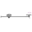 vidaXL Húzó Rúd Zsanér 2 pcs Ezüst 190 mm Vas