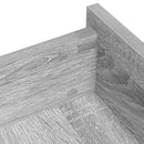 vidaXL Öntapadó csavar borító 12 pcs Szürke Sonoma Ø 20 x 0,5 mm