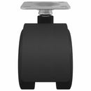 vidaXL Forgó kerék 12 pcs Fekete 39,5 x 39,5 x 37,8 mm Vas és PP
