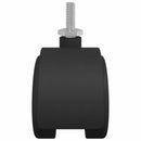 vidaXL Kerekek 12 pcs Fekete 40,1 x 37,8 mm PP és vas