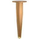 vidaXL Álló Láb 12 pcs Arany 98 x 40 mm Vas