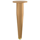 vidaXL Álló Láb 12 pcs Arany 98 x 40 mm Vas