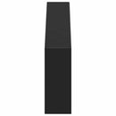 vidaXL Bútor lábak 12 pcs Fekete 281 x 40,5 x 100 mm Vas
