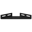 vidaXL Sarok tartó 12 pcs Fekete 138,5 x 50,5 x 16 mm Vas