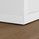 vidaXL Bútor lábpárnák 2 pcs Fekete Ø 30 x 2 mm EVA