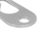vidaXL Kulcslyuk Akasztó 3673 db Ezüst 45 x 16 x 3.5 mm Vas