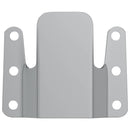 vidaXL Flush szerelvény tartó 419 pcs Ezüst 75 x 66 x 1,4 mm Acél