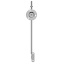 vidaXL Fedél Támogató Zsanér 2 pcs Ezüst 194 x 36 x 18 mm Vas