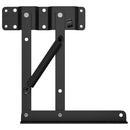 vidaXL Ágyemelő mechanizmus 2 pcs Fekete 340 x 95 x 40 mm Vas