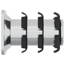 vidaXL Menetes csőbetét 1818 pcs Fekete és Ezüst 15,8 x 15,8 x 22,5 mm