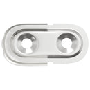 vidaXL Szekrény rúd tartó 12 pcs Fehér Cink 40 x 18 x 10 mm Vas
