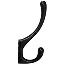 vidaXL Ruhafogó 12 pcs Fekete 102 x 29 x 47 mm Cink Ötvözet