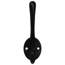 vidaXL Ruhafogó 346 pcs Fekete 102 x 29 x 47 mm Cink Ötvözet