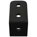 vidaXL Kampók 2 pcs Fekete M5 x 110 mm Vas