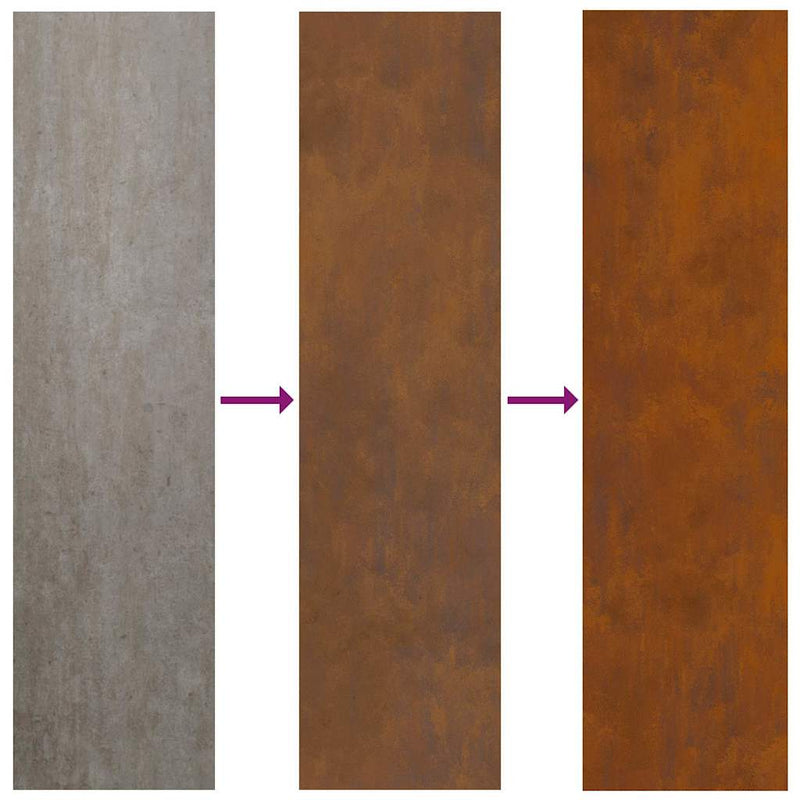 vidaXL Kerti ültetők 5 pcs Barna 30 x 30 x 20 cm Corten acél