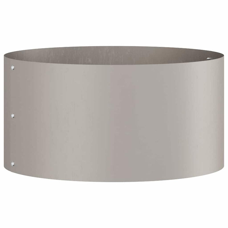 vidaXL Kerti cserép Barna 40 x 40 x 20 cm Corten acél