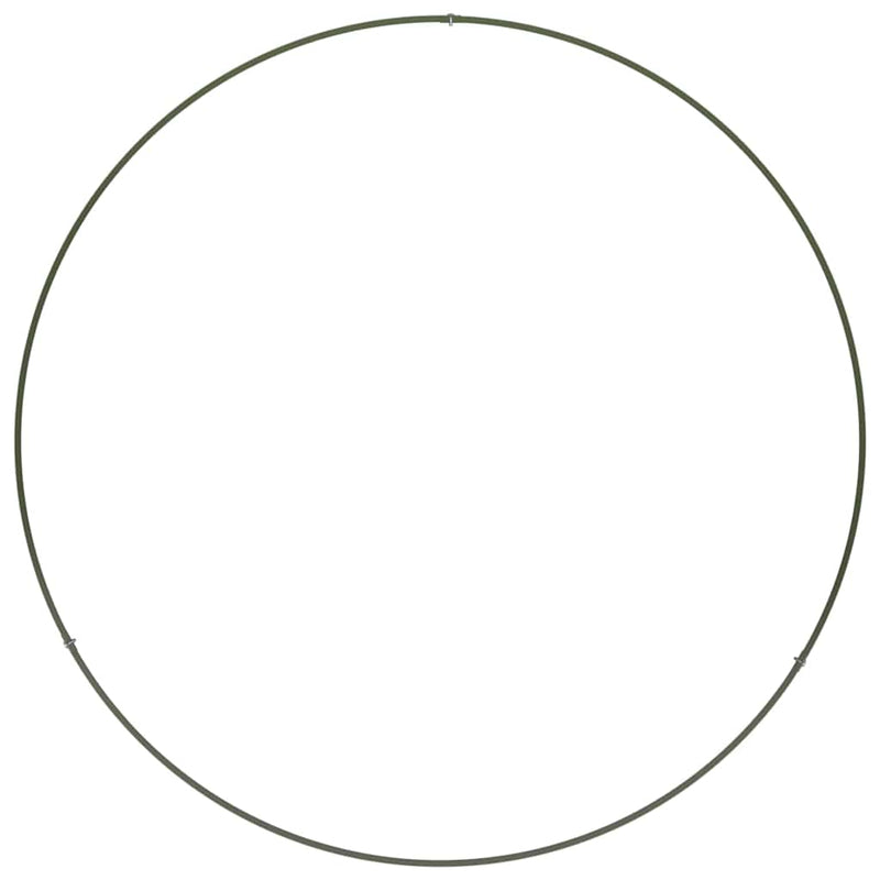 vidaXL Kerti ültetők 5 pcs Oliva zöld 80 x 80 x 20 cm Acél