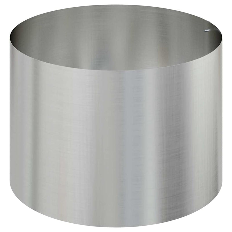 vidaXL Kerti cserép Ezüst 90 x 90 x 20 cm Horganyzott acél
