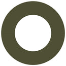 vidaXL Alkalmas lapos fa gyűrűkhez 5 pcs Oliva zöld Ø40 / 70 cm Acél