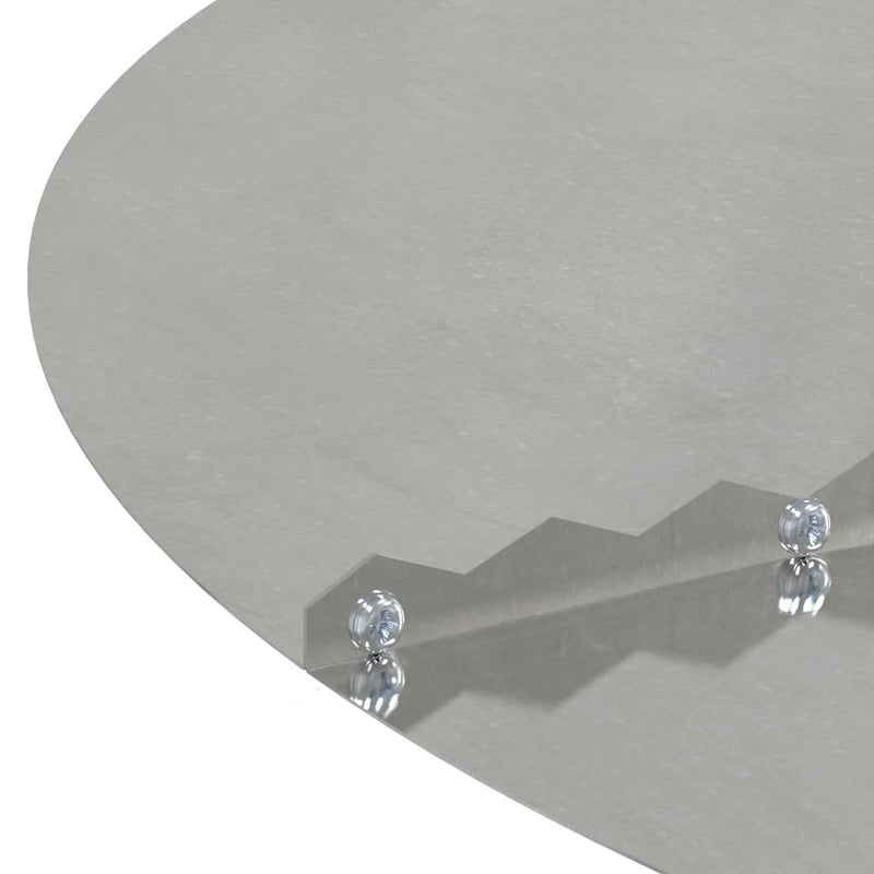vidaXL Lapított Fa Gyűrűk 5 pcs Ezüst Ø30 / 60 cm Rozsdamentes acél