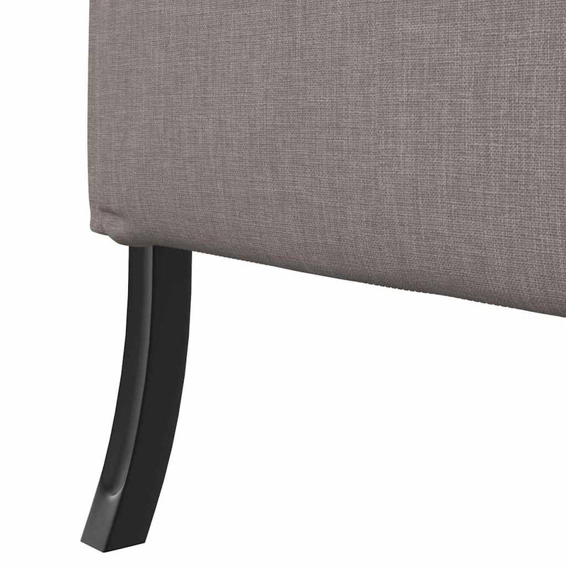 vidaXL Magas háttámlás szófák Tópszínű 109 x 56 x 121 cm szövet