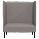 vidaXL Magas háttámlás szófák Tópszínű 109 x 56 x 121 cm szövet