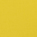 vidaXL Magas háttámlás szófák Halványsárga 109 x 56 x 121 cm szövet