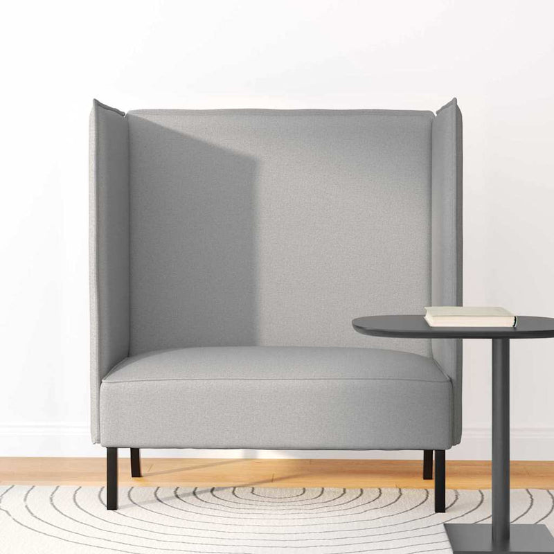 vidaXL Magas háttámlás szófák Felhős szürke 109 x 56 x 121 cm szövet