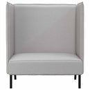 vidaXL Magas háttámlás szófák Felhős szürke 109 x 56 x 121 cm szövet