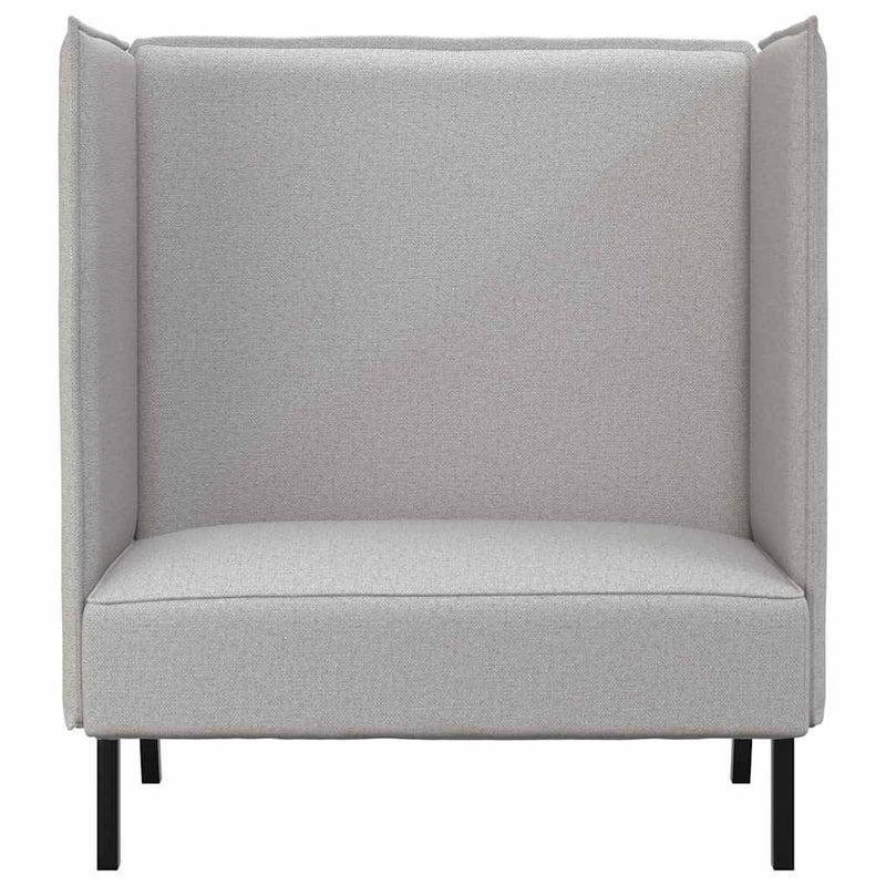 vidaXL Magas háttámlás szófák Felhős szürke 109 x 56 x 121 cm szövet