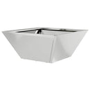 vidaXL Kerti cserép 5 pcs Ezüst 35 x 35 x 15 cm Horganyzott acél