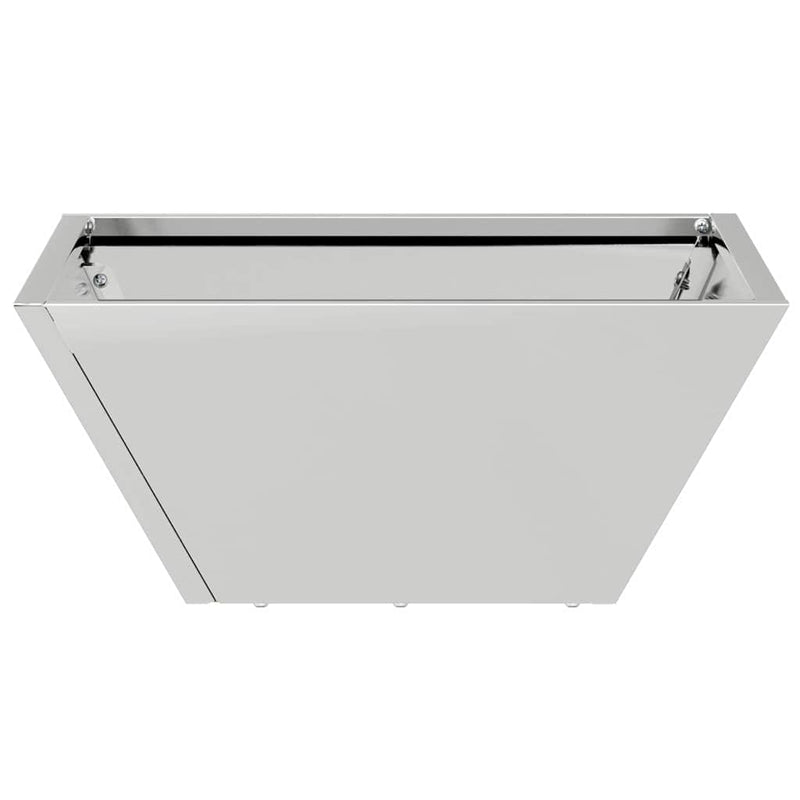 vidaXL Kerti Tál Ültető 5 pcs Ezüst 35 x 35 x 15 cm Horganyzott acél