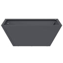 vidaXL Kerti cserép 5 pcs Antracit 40 x 40 x 15 cm