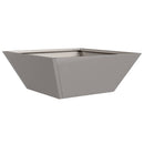 vidaXL Kerti cserép 5 pcs Rozsdás 40 x 40 x 15 cm Időjárásálló acél