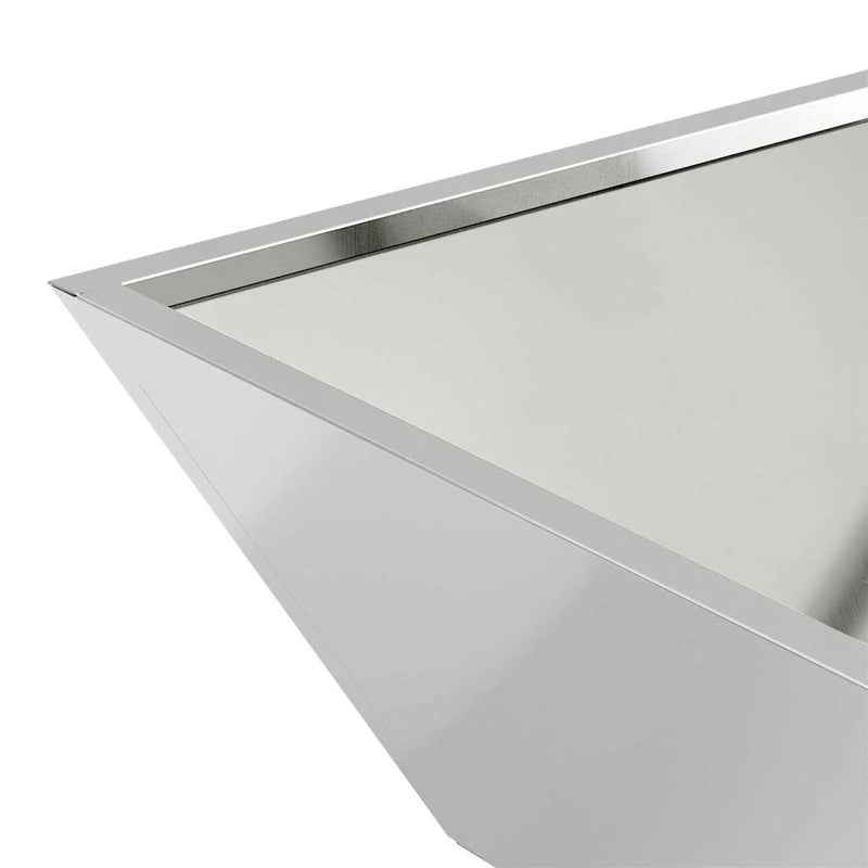 vidaXL Kerti Tál Ültető 5 pcs Ezüst 50 x 50 x 15 cm Horganyzott acél