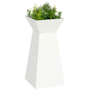 vidaXL Pillér Ültető 2 pcs Fehér 35 x 35 x 73 cm