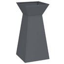 vidaXL Pillér Ültető 2 pcs Antracit 35 x 35 x 73 cm