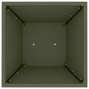 vidaXL Pillér Ültető 2 pcs Olívazöld 35 x 35 x 73 cm
