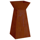 vidaXL Pillér Ültető 2 pcs Ezüst 35 x 35 x 73 cm