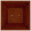vidaXL Pillér Ültető 2 pcs Ezüst 35 x 35 x 73 cm