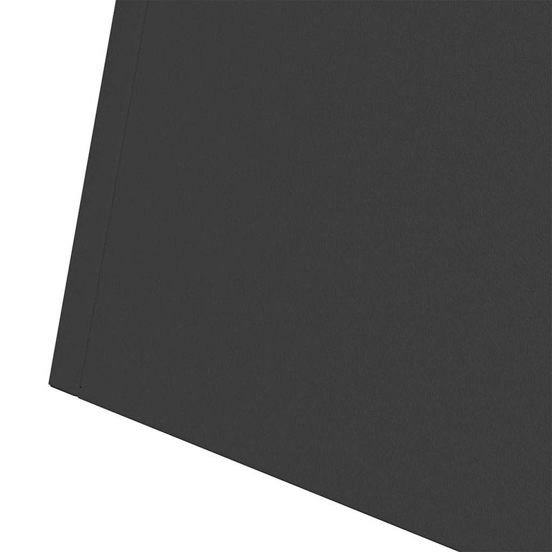 vidaXL Pillér Ültető Fekete 40 x 40 x 100 cm Acél