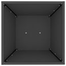 vidaXL Pillér Ültető Fekete 40 x 40 x 100 cm