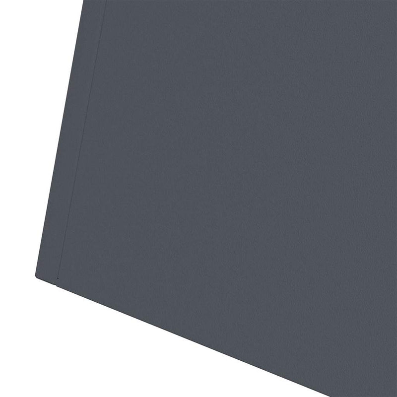 vidaXL Pillér Ültető Antracit 40 x 40 x 100 cm Acél