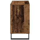 vidaXL Fürdőszoba Székény polcokkal Öreg fa 80 x 33 x 60 cm Faanyag