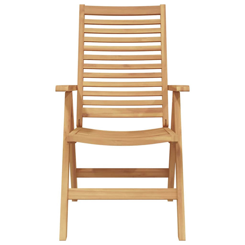 vidaXL Kerti Szék 4 pcs Barna 52 x 64.5 x 108 cm Tömör tíkfa