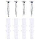 vidaXL Törölközőtartó Fekete 61 x 14.5 x 5 cm Rozsdamentes acél