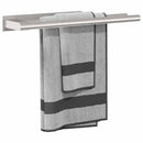 vidaXL Törölközőtartó Ezüst 40 x 9 x 4 cm Rozsdamentes acél